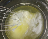 Foto del paso 8 de la receta: Tarta colibrí con frosting de plátano y merengue suizo