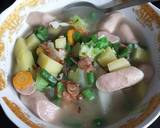 Sayur sop langkah memasak 4 foto