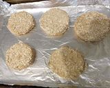 Foto del paso 4 de la receta: Hamburguesas de calabaza con avena