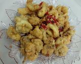 Foto langkah ke 5 dari resep Cumi cabe garam.