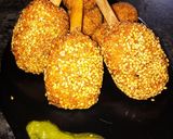 A picture of step 7 of Leftover rice ke pops & lollypops.
