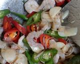 Foto langkah ke 2 dari resep Lodeh Udang Lombok Ijo.