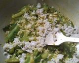 A picture of step 4 of Coconut Ridge Gourd Sabji.