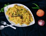 झटपट सोया पुलाव (jhatpat soya pulao recipe in Hindi) रेसिपी चरण 6 फोटो