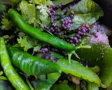 A picture of step 5 of Burnt capsicum chutney.