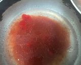 A picture of step 3 of Agar Agar Strawberry Coconut Pudding.