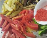 A picture of step 7 of Tawa fry vegetables.