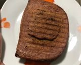 Foto del paso 3 de la receta Bocata integral,  con queso de untar light y calabacín a la plancha!!!