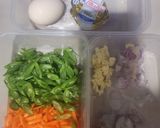 Foto langkah ke 1 dari resep Orak arik udang telur mpasi 11 bulan +.