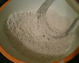 A picture of step 1 of 2 shell flaky pie crust.