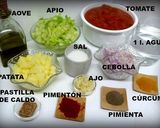 Foto del paso 1 de la receta Sopa fácil de tomate con apio