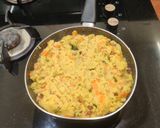 A picture of step 6 of Breakfast Upma.