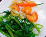 Hình bước làm 4 của món Cá lòng tong và tôm sông kho khô