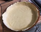 Une image de l'étape 10 de Flan pâtissier à la compote de prunes et pêches.