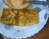 A picture of step 7 of Chicken cheese crepé.