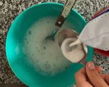 Foto del paso 2 de la receta: Pancake de banana y avena al microondas con arándanos light