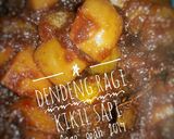 Foto langkah ke 3 dari resep Dendeng Ragi Kikil Sapi.