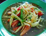 รูปขั้นตอนการทำที่ 3 ของ ส้มตำปลาร้า