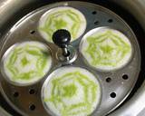 Designer Spinach Swirl Idli recipe step 2 photo