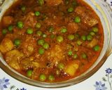 मटर आलू की सब्जी (matar aloo ki sabzi recipe in Hindi) रेसिपी चरण 6 फोटो