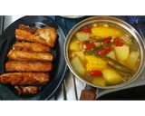 Foto langkah ke 6 dari resep Sayur Asem + Ikan Asin Sederhana Dan Enak.