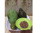 Foto langkah ke 1 dari resep Diet JuiceAvocado Mango Lime Flaxseed.