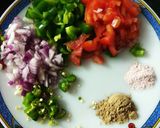 A picture of step 1 of Malai sandwich.