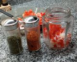 Foto del paso 1 de la receta: Salsa criolla 🍅🧅🌶