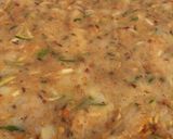 A picture of step 3 of Raw Papaya Paratha.