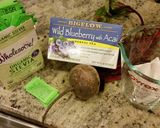 A picture of step 1 of Blueberry Beet.