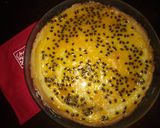 Foto del paso 7 de la receta Tarta de yogurt griego con maracuyá!!