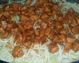 A picture of step 5 of Singapore rice.
