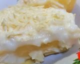 Foto langkah ke 5 dari resep Puding Jagung Vla Susu Topping Keju.