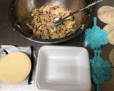 A picture of step 2 of Fried and Boiled Gyoza.