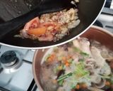 Foto langkah ke 3 dari resep Soup Jamur Ayam.
