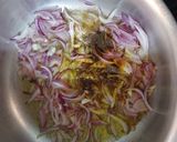 A picture of step 3 of Kamande (Brown daal/ brown lentil stew).