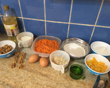 Foto del paso 1 de la receta: Budín de zanahoria y naranja con harina integral