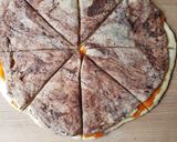 Lekvárral, nutellával töltött olajos kifli recept fázis 5 fotója