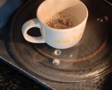 A picture of step 4 of Vanilla Ice-Cream Mug Cake.