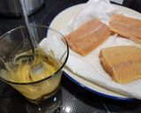 A picture of step 4 of Miso and ginger salmon with cheesy mash.