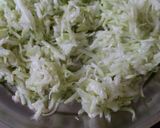 A picture of step 1 of Lauki halwa.