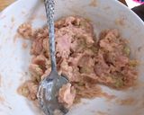 Hình bước làm 1 của món Bún chả cốm