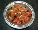 A picture of step 2 of Salsa sauce.
