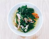Hình bước làm 5 của món Canh mồng tơi nấu ghẹ