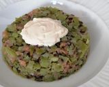 Foto del paso 8 de la receta: Tartar de judías verdes y salmón ahumado