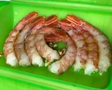 Foto del paso 3 de la receta: Gambones en salsa de ostras y bimi en el microondas con estuche Lékué