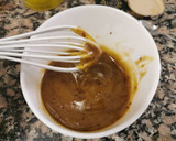 Foto del paso 1 de la receta: Enfilalls d'entrecot de vaca amb salsa de mostassa i mel