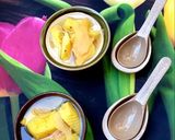 Hình bước làm 2 của món Chè khoai lang nấu gừng