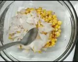 A picture of step 3 of Super healthy corn salad || Corn with dressing salad.