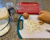 Foto del paso 1 de la receta: Pastel de pollo gratinado